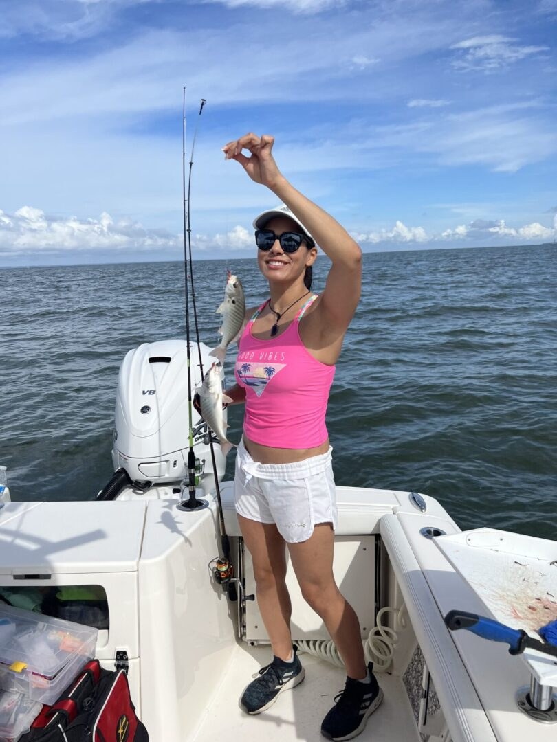 Family fishing trip