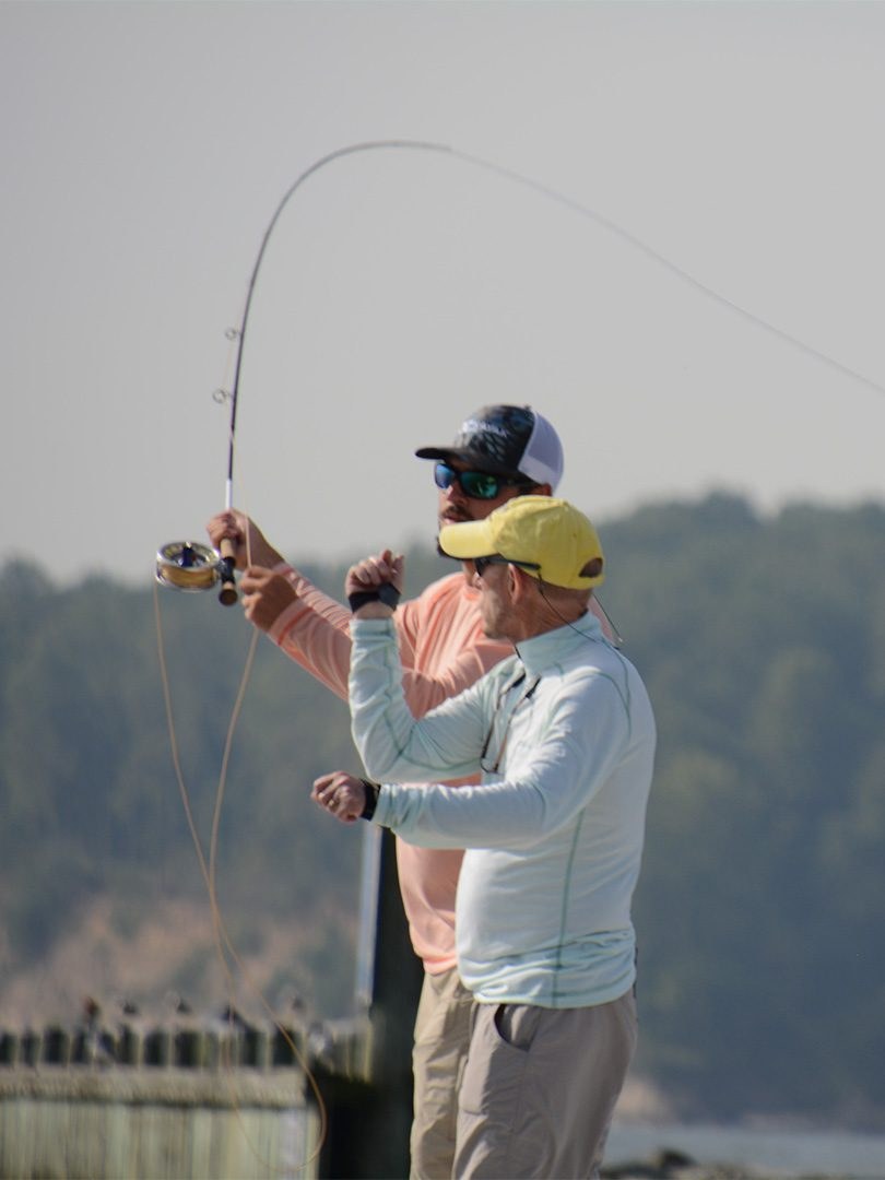 Intermediate to advanced fly casting clinic